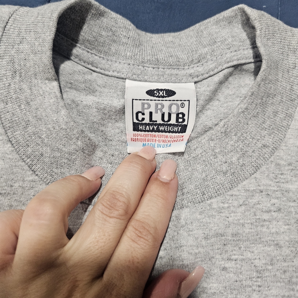 Pro Club Men's Classic Gray Crewneck Sweater
